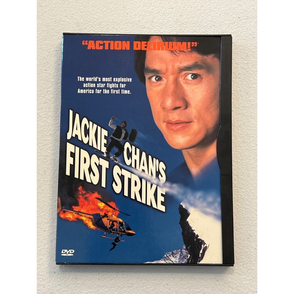 Jackie Chans First Strike 1997 DVD Action Martial Arts Movie Pre-Owned